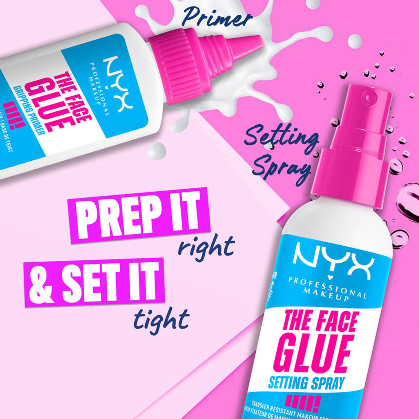 NYX Professional Makeup The Face Glue Setting Spray