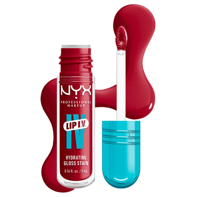 NYX Professional Makeup Lip I.V. Hydrating Gloss Stain - Red-Y.Set.Wet