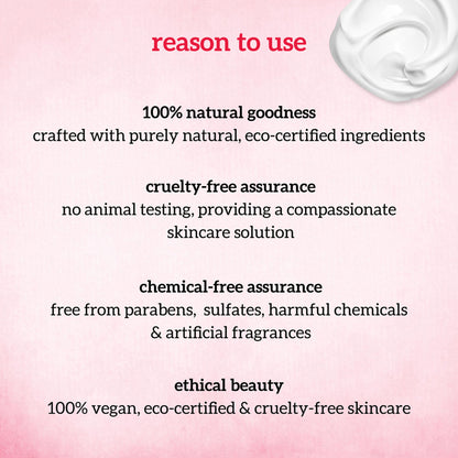 inatur Rose & Geranium Lotion, Natural Lightweight Moisturizer For All Skin Types