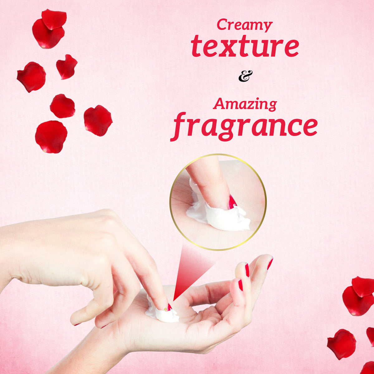 inatur Rose & Geranium Lotion, Natural Lightweight Moisturizer For All Skin Types