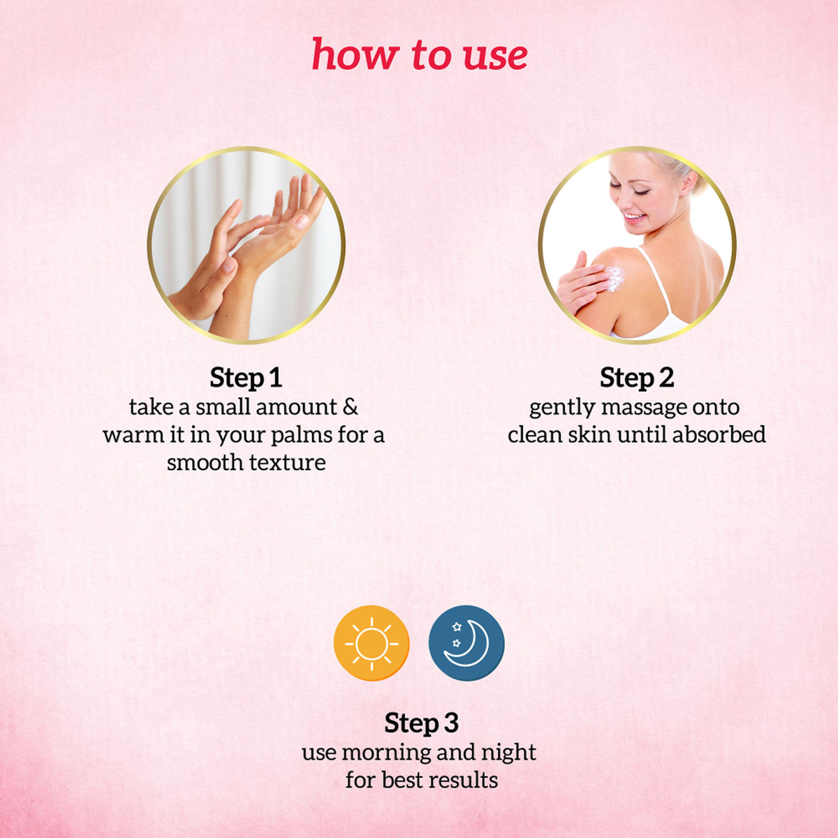 inatur Rose & Geranium Lotion, Natural Lightweight Moisturizer For All Skin Types