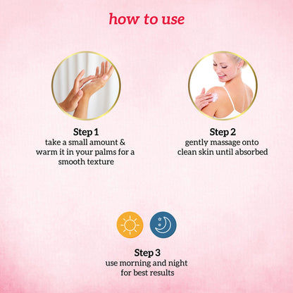 inatur Rose & Geranium Lotion, Natural Lightweight Moisturizer For All Skin Types