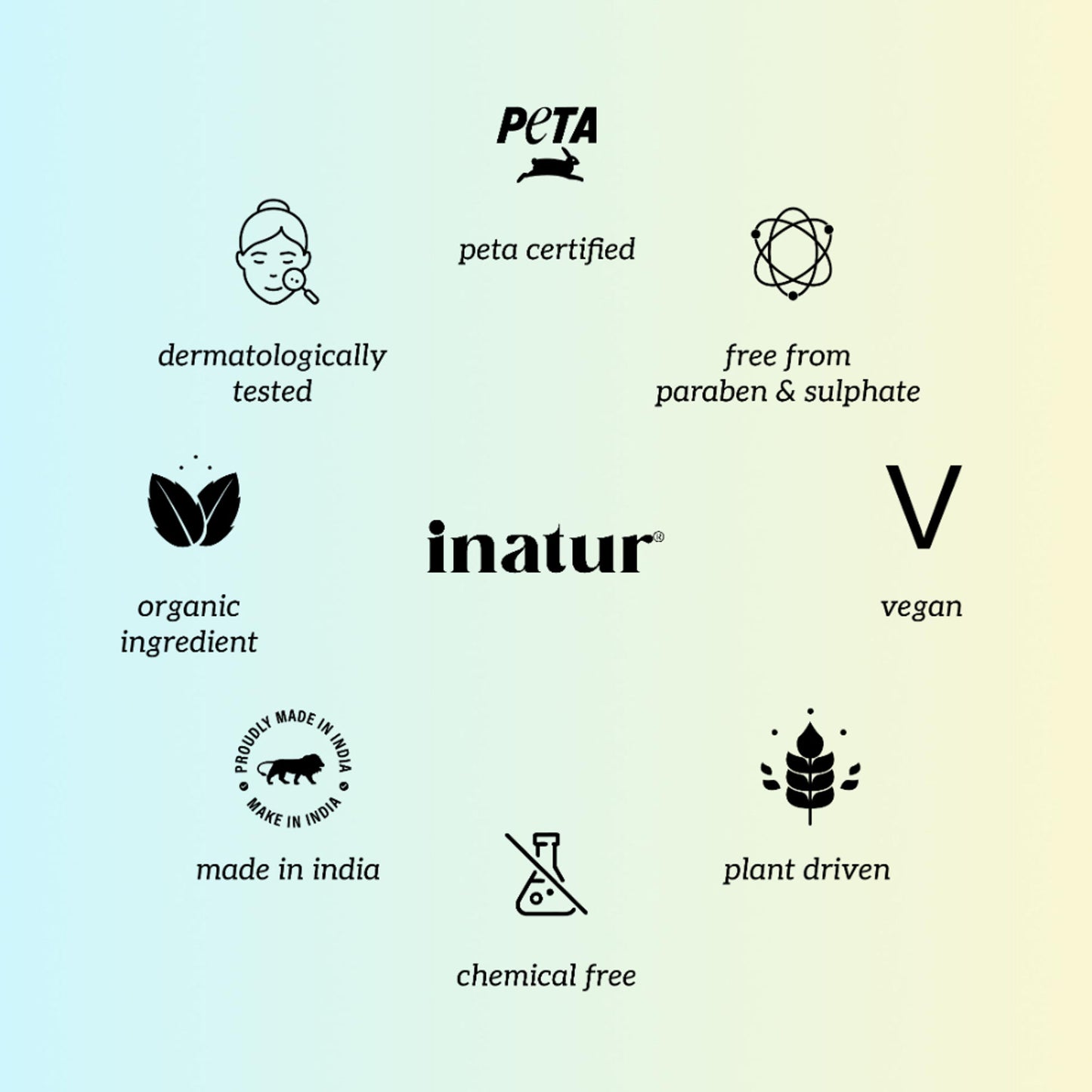 inatur Castor Oil, 100% Natural, Organic & Cold Pressed, for Hair, Skin, Brows & Nails