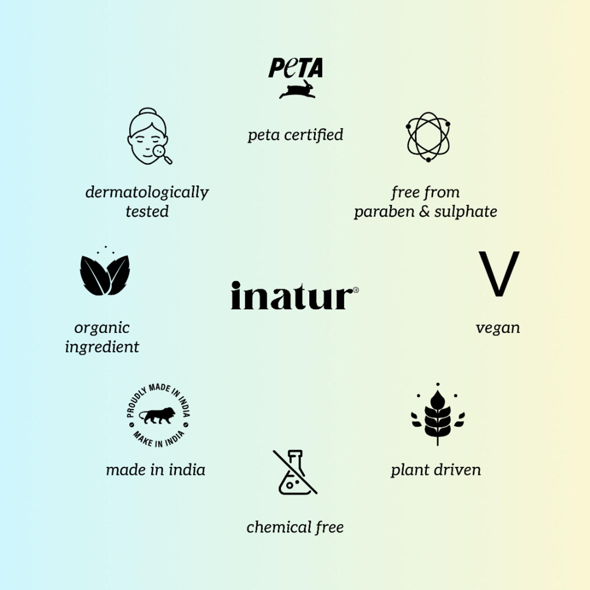 inatur Castor Oil, 100% Natural, Organic & Cold Pressed, for Hair, Skin, Brows & Nails
