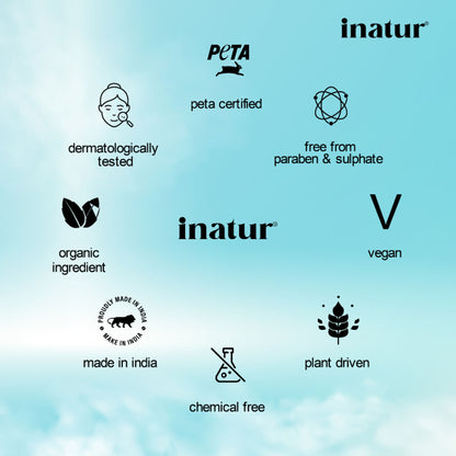 Inatur Onion Hair Oil, Natural, Non-Greasy, for Hair Growth, Dandruff & Root Strength