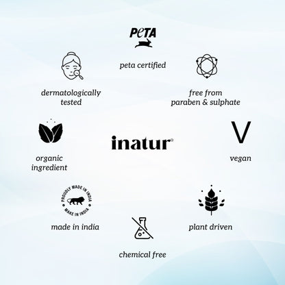 inatur Coconut Oil, 100% Pure, Cold-Pressed, Virgin & Organic, for Hair, Skin & Baby Care