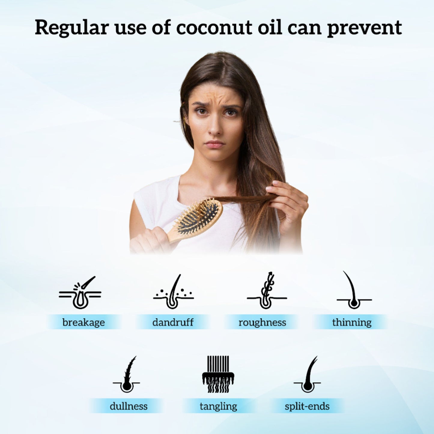 inatur Coconut Oil, 100% Pure, Cold-Pressed, Virgin & Organic, for Hair, Skin & Baby Care