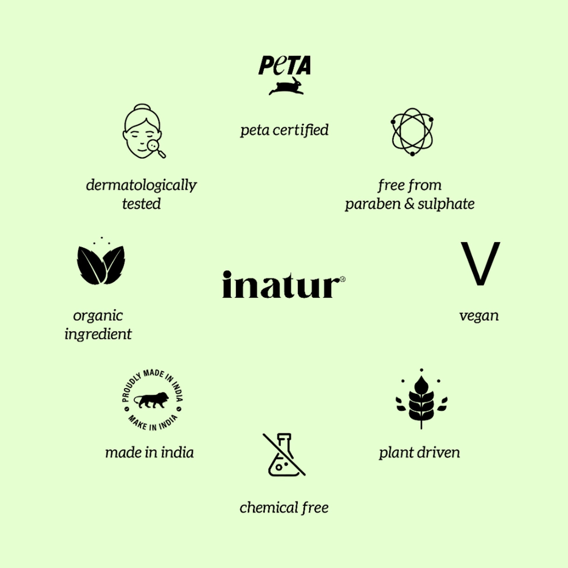 inatur Eucalyptus Shower Gel for Relaxation and Stress Relief with Mint and Lavender
