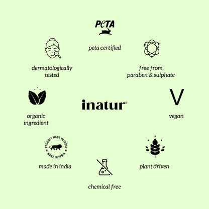 inatur Eucalyptus Shower Gel for Relaxation and Stress Relief with Mint and Lavender