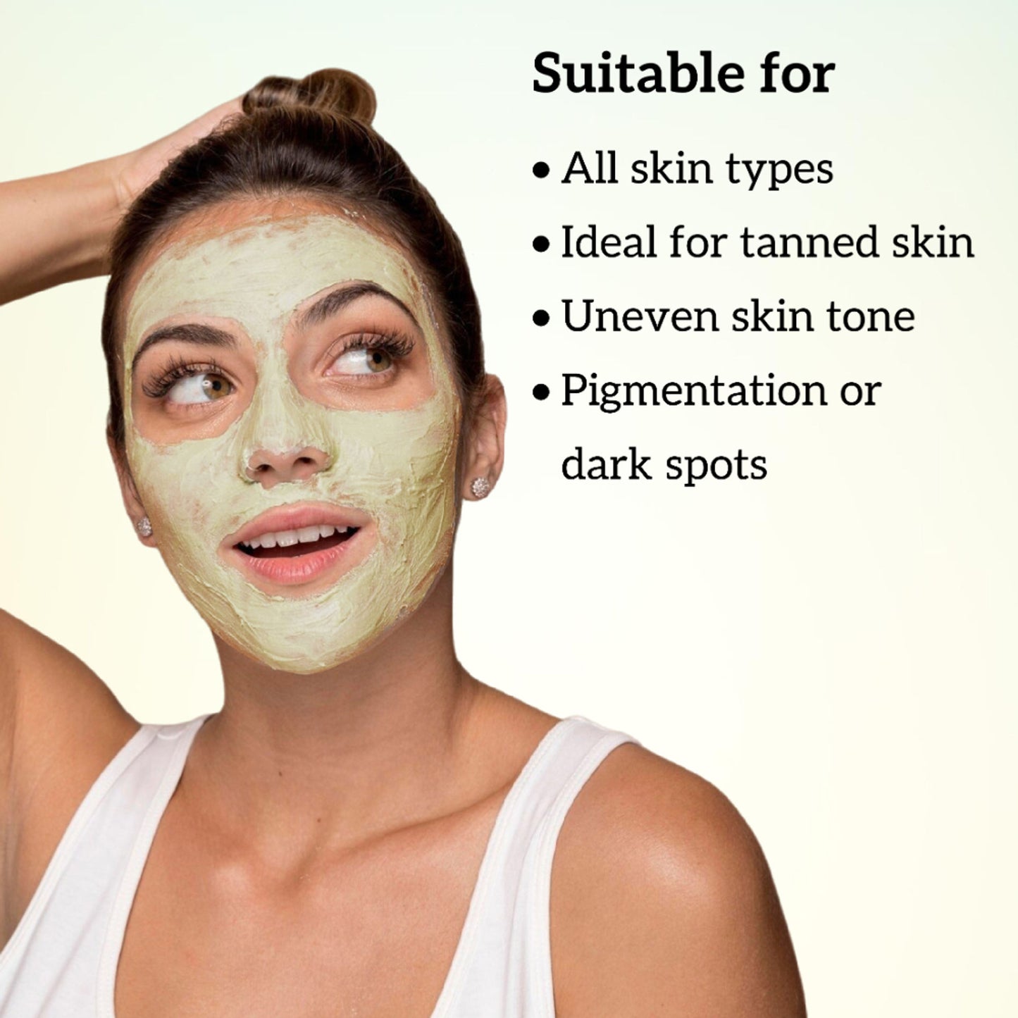 inatur Sandal Face Pack for Tan Removal, Blemish Control, with Herbal Extracts