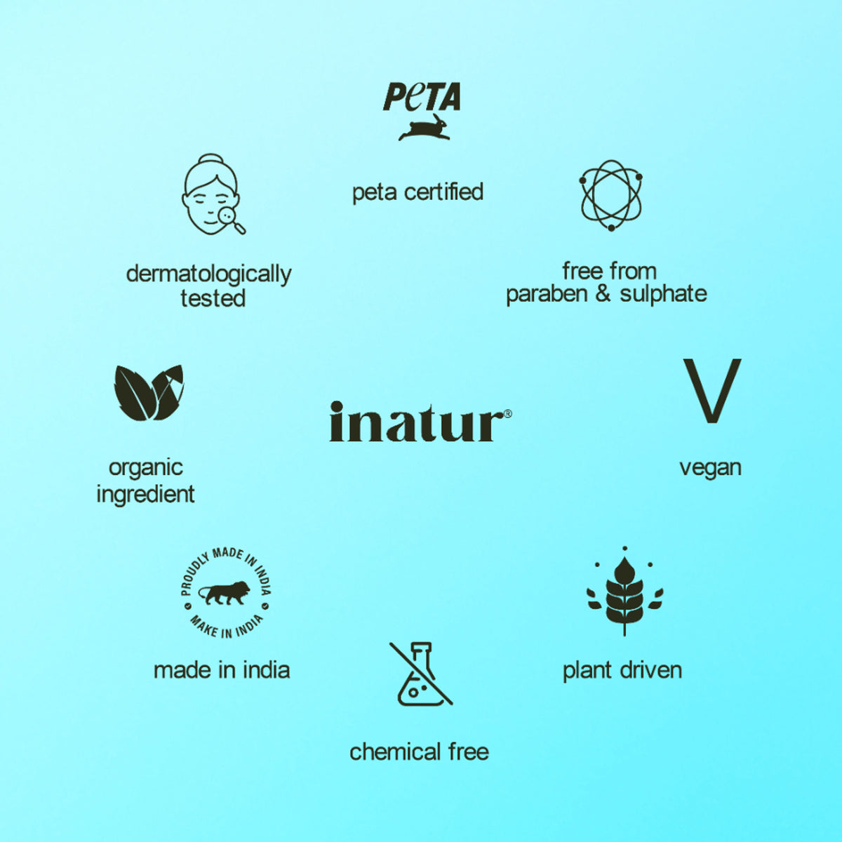 inatur 3-in-1 De Tan Scrub, with Calamine, Papaya, Apricot, for Glowing, Tan-Free Skin