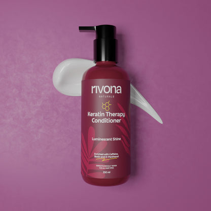 Rivona Naturals Keratin Conditioner For Dry And Frizzy Hair Sulphate And Paraben Free