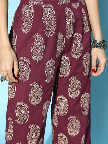Dhiyona IE Women Paisley Organza All in the Details Kurta Set