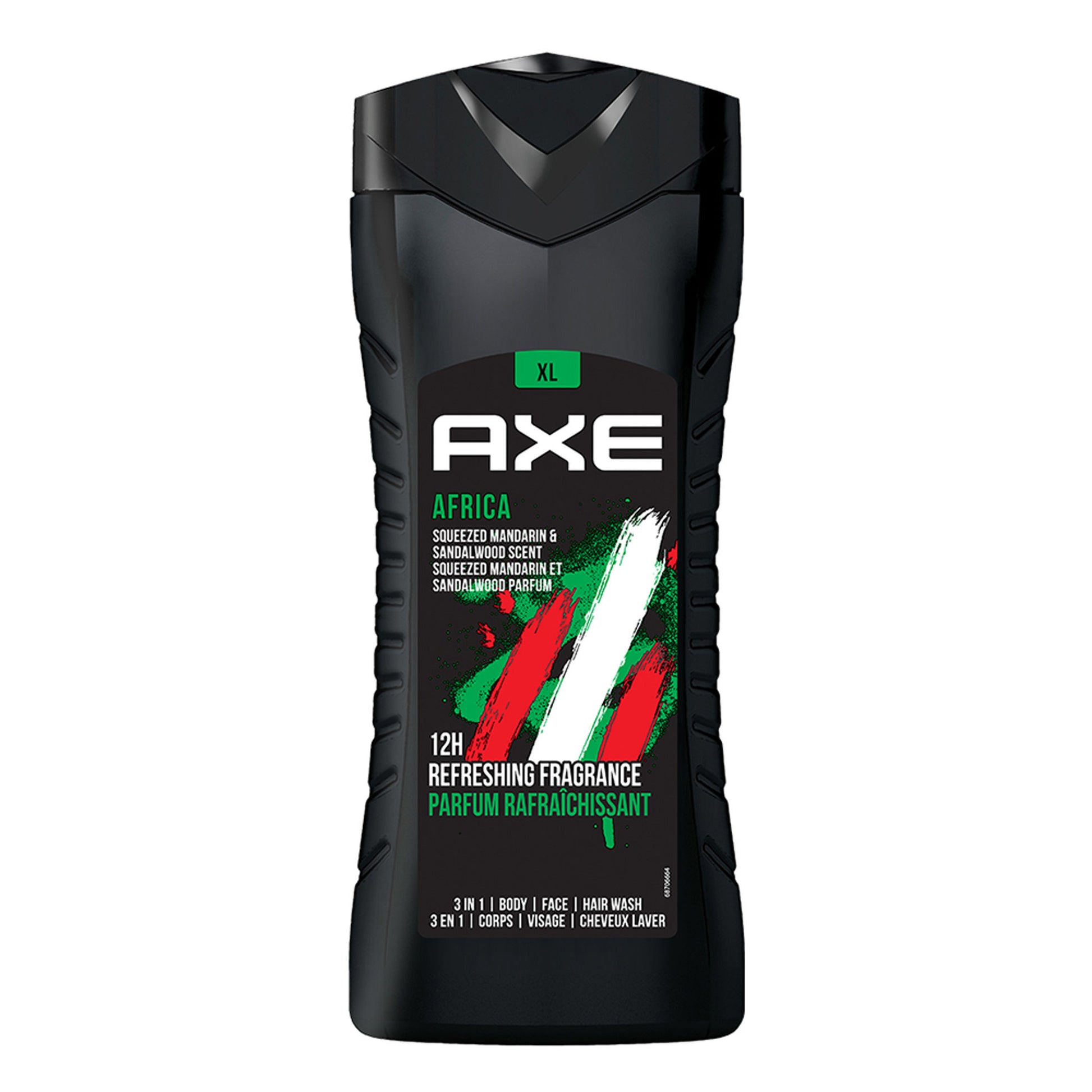 Axe Africa 3 In 1 Body, Face & Hair Wash For Men