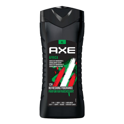 Axe Africa 3 In 1 Body, Face & Hair Wash For Men