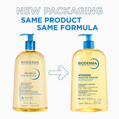 Bioderma Shower Oil - Atoderm Huile De Douche With Niacinamide