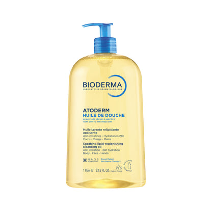 Bioderma Shower Oil - Atoderm Huile De Douche With Niacinamide