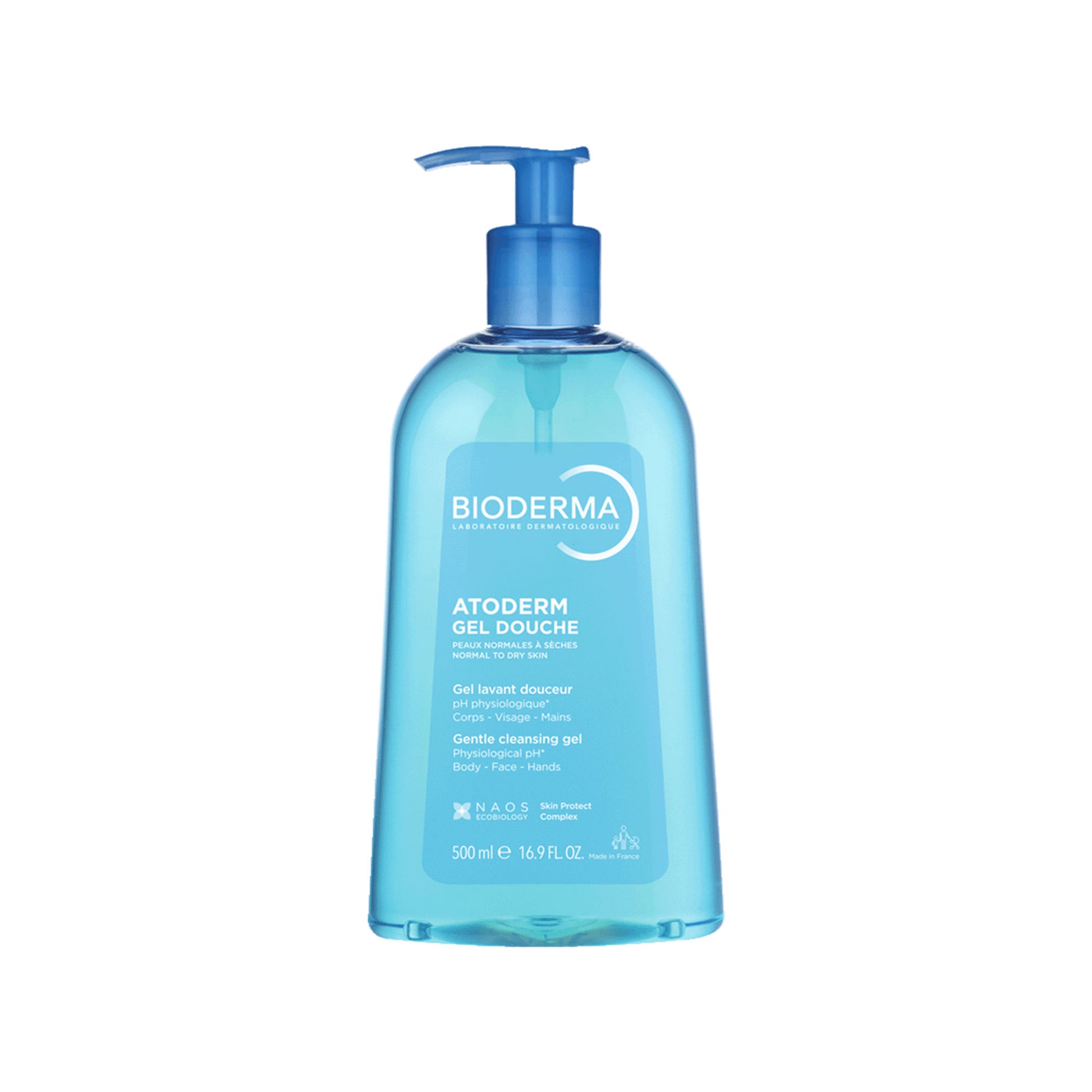 Atoderm Gel Douche Ultra Gentle Soap Free Shower Gel with Niacinamide for 24H Hydration 100ml