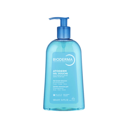Atoderm Gel Douche Ultra Gentle Soap Free Shower Gel with Niacinamide for 24H Hydration 100ml
