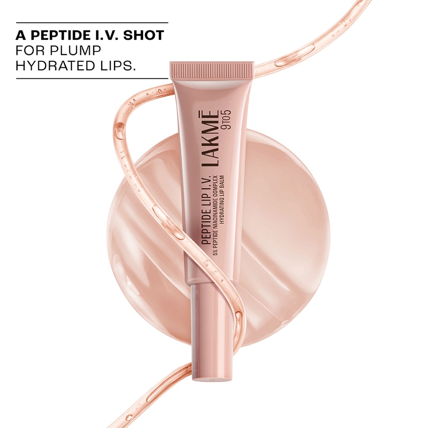 Lakme Peptide Lip I.V. Hydrating Lip Balm - OG Overnight Achiever