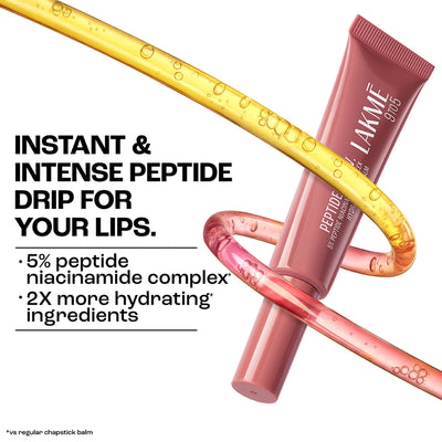 Lakme Peptide Lip I.V. Hydrating Lip Balm - Bare Minimum Hydration