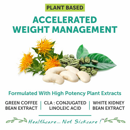 Bliss Welness CLA White Kidney Bean Extract Green Coffee Bean Extract Tablets - Indyancart