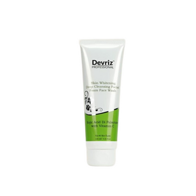 Devriz Professional Kojic Acid Face Wash For Reducing Pigmentation Dark Spots Uneven Skin Tone