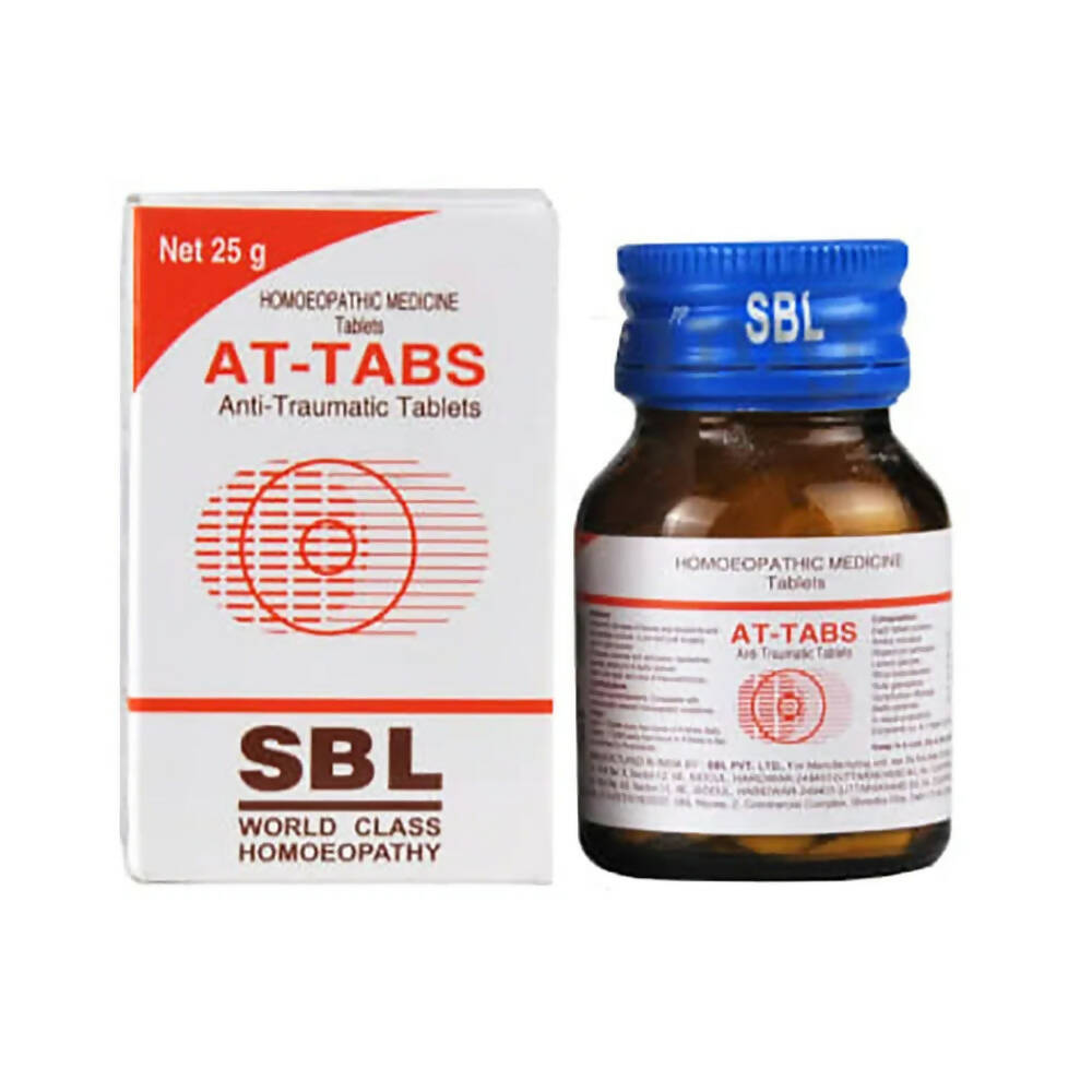 SBL Homeopathy AT-Tabs Ant - Traumatic Tablets - Indyancart