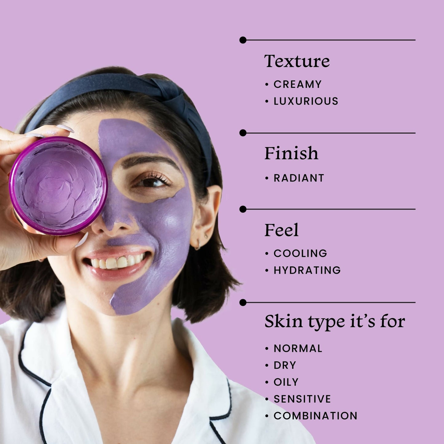 Foxtale de-tan face mask with clay and lactic acid for glowing skin, tan removal, blackhead reduction, and instant brightening.