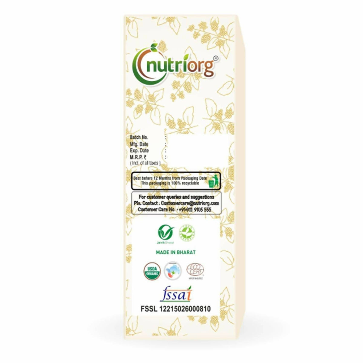 Nutriorg Organic Quinoa