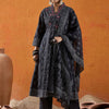 Dhiyona IE Floral Printed Mirror Work Pure Cotton A-Line Kurta With Trousers & Dupatta