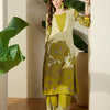 Dhiyona IE Women Viscose Rayon Printed A-Line Kurta Set