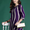 Dhiyona IE Printed Beads and Stones Kurta with Palazzos