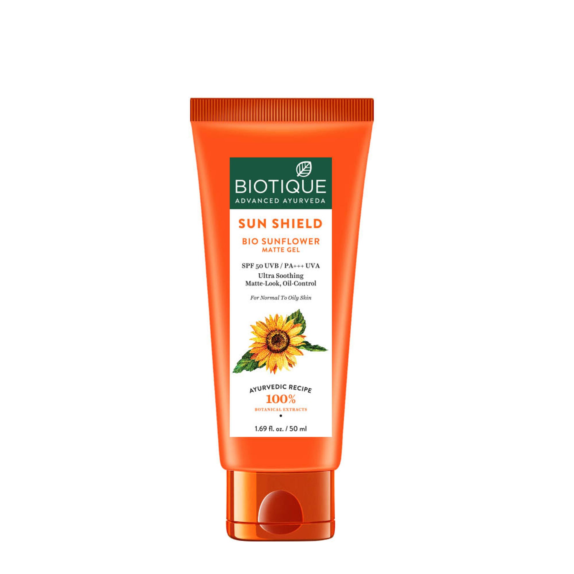 Biotique Bio Sunflower Matte Gel Sunscreen SPF 50