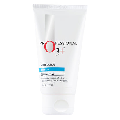 O3+ Milk Scrub Dry Skin For Gentle Exfoliation & Nourished Glow