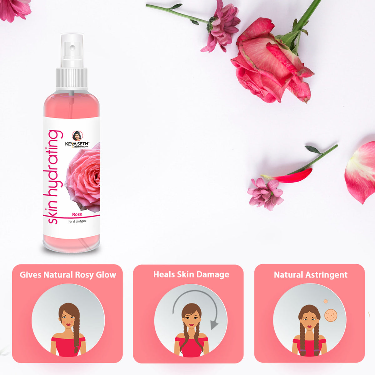 Keya Seth Aromatherapy Skin Hydrating Rose Toner