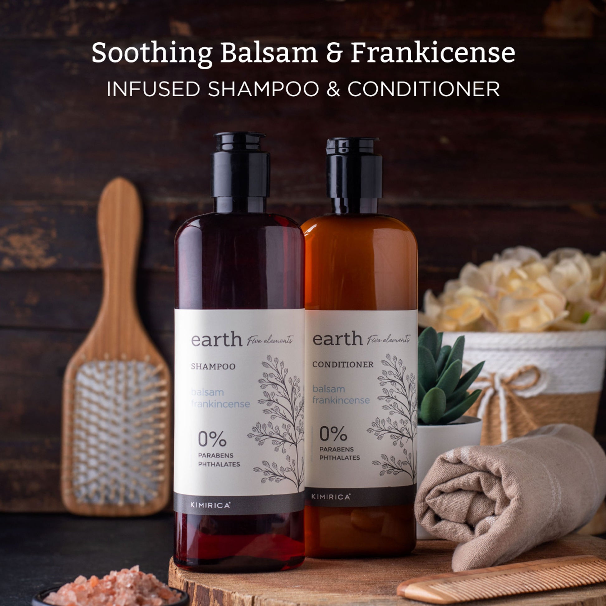 Kimirica Earth Balsam Frankincense Hair Conditioner
