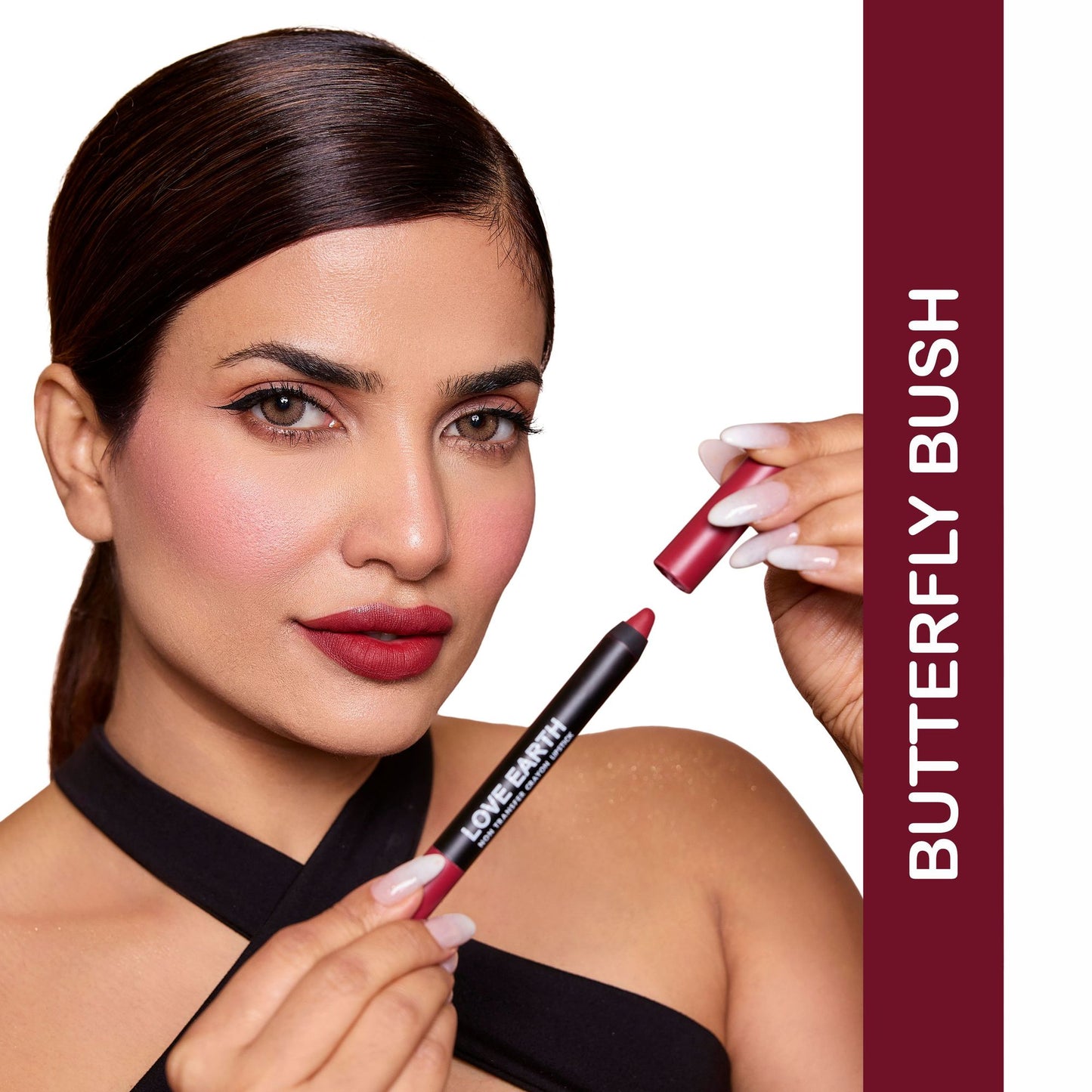 Love Earth Non Transfer Crayon Lipstick - Butterfly Bush