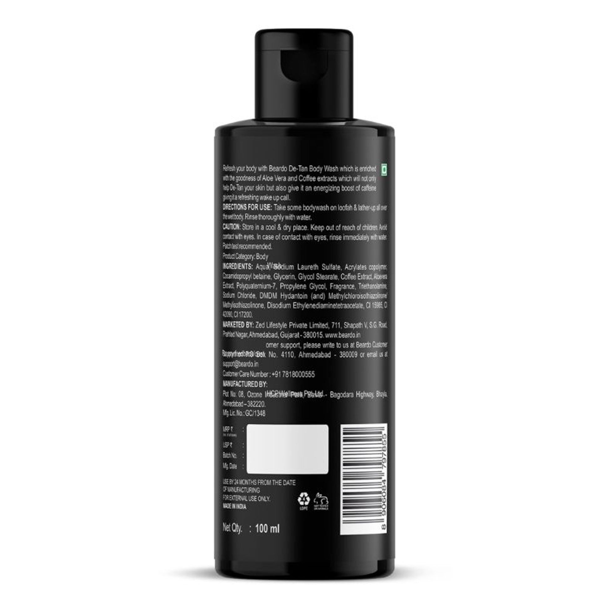 Beardo De-Tan Bodywash For Men