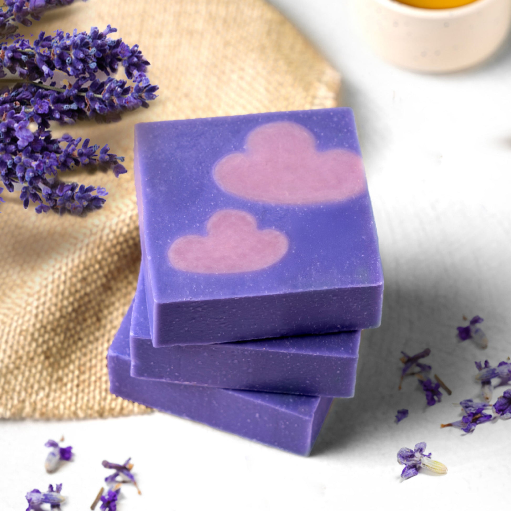 Nat Habit Cold Processed Himalayan Lavender Moisturising Soap - Pack of 2