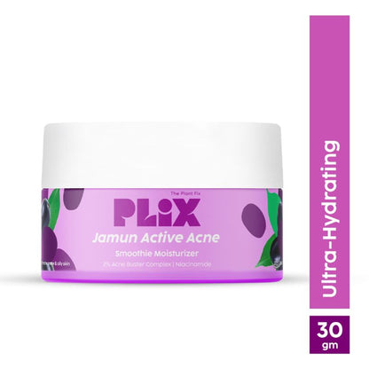 PLIX 2% Niacinamide Jamun Moisturizer to Reduce Pimples for Oily & Acne Prone Skin, With Witch Hazel