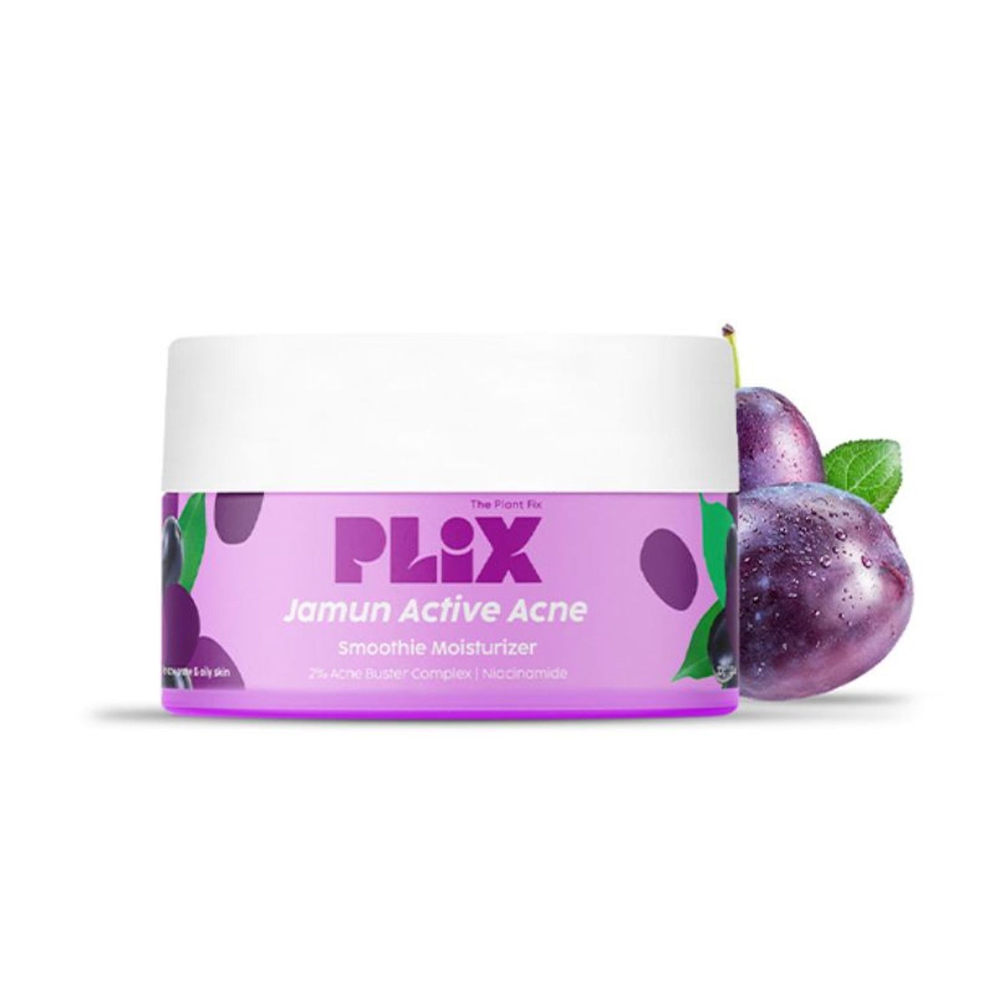 PLIX 2% Niacinamide Jamun Moisturizer to Reduce Pimples for Oily & Acne Prone Skin, With Witch Hazel