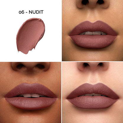 Colors Queen Color It All Non Transfer Matte Lip Crayon - 06 Nude It