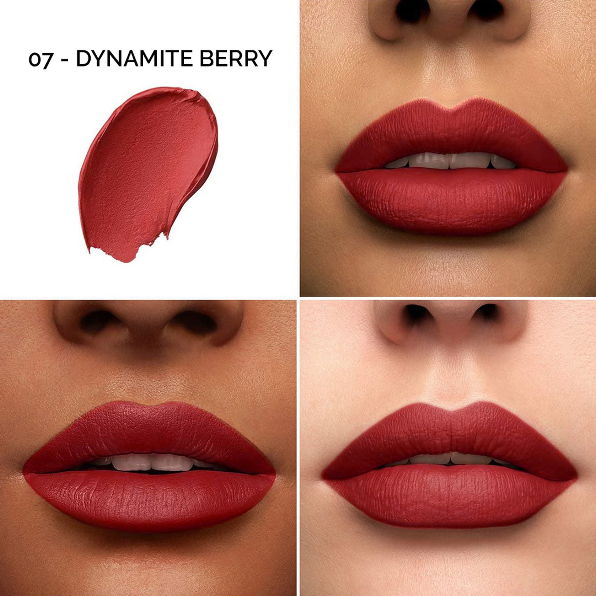 Colors Queen Color It All Non Transfer Matte Lip Crayon - 07 Dynamitte Berry