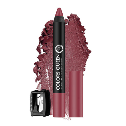 Colors Queen Color It All Non Transfer Matte Lip Crayon - 09 Rouge
