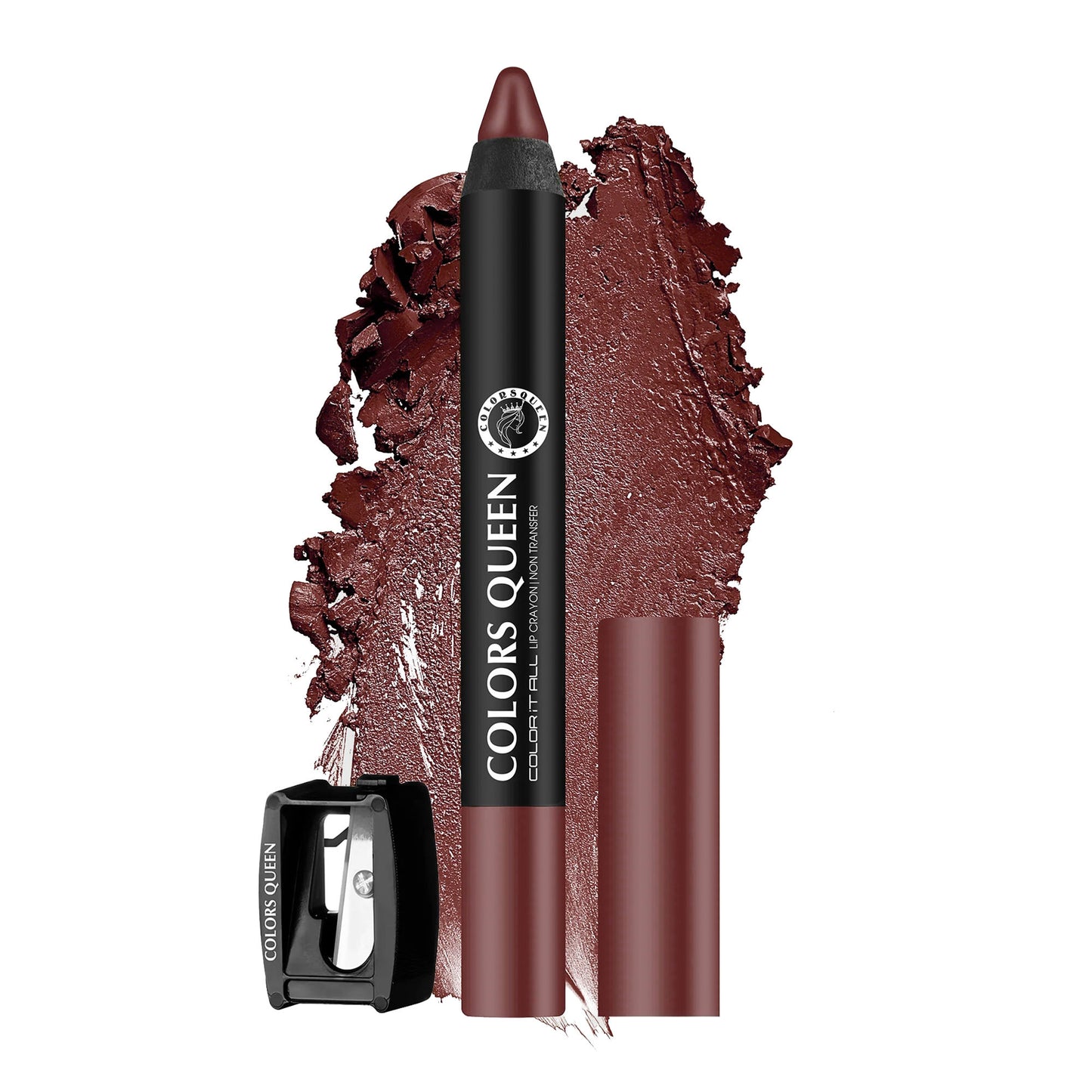 Colors Queen Color It All Non Transfer Matte Lip Crayon - 11 Chocobar