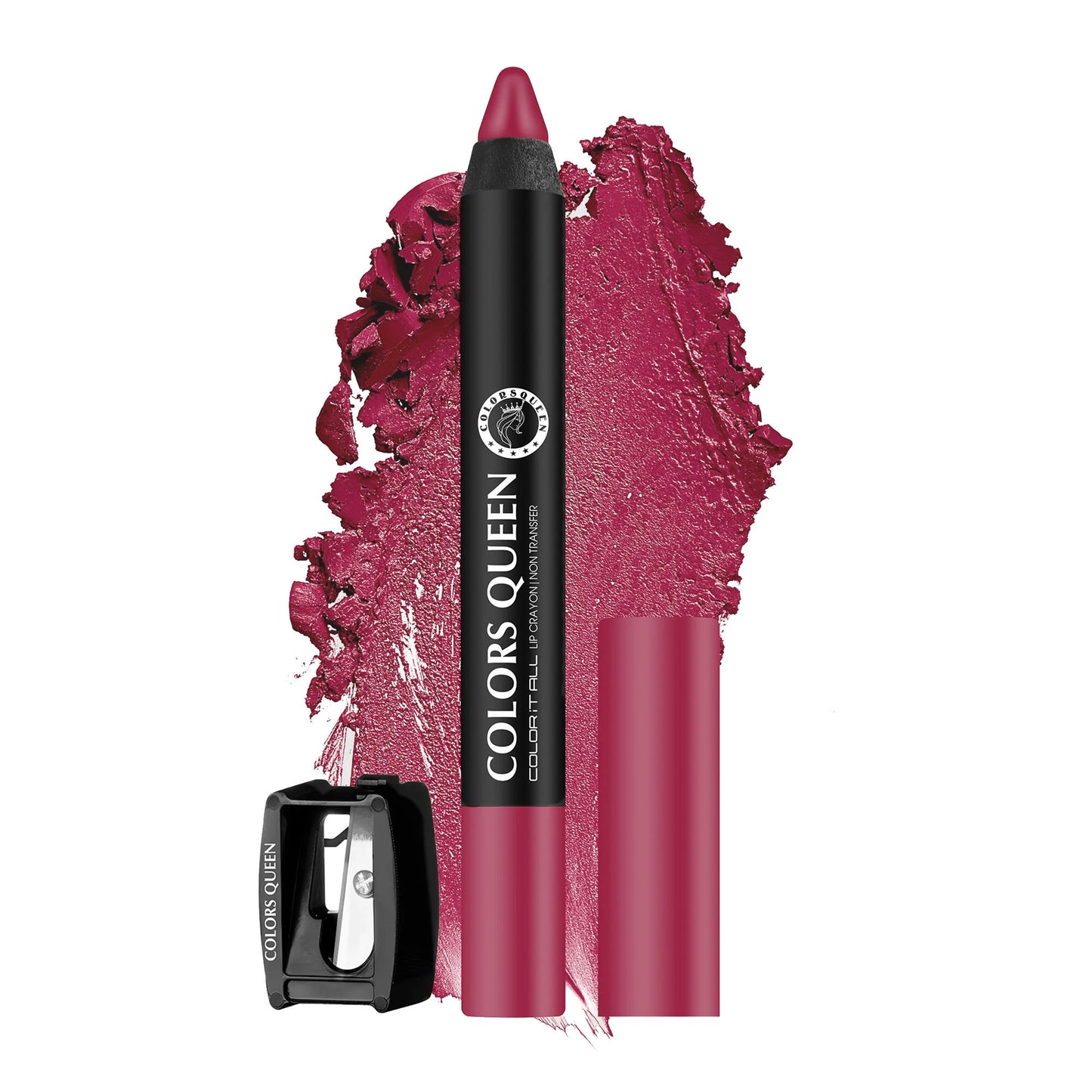 Colors Queen Color It All Non Transfer Matte Lip Crayon - 12 Rich High
