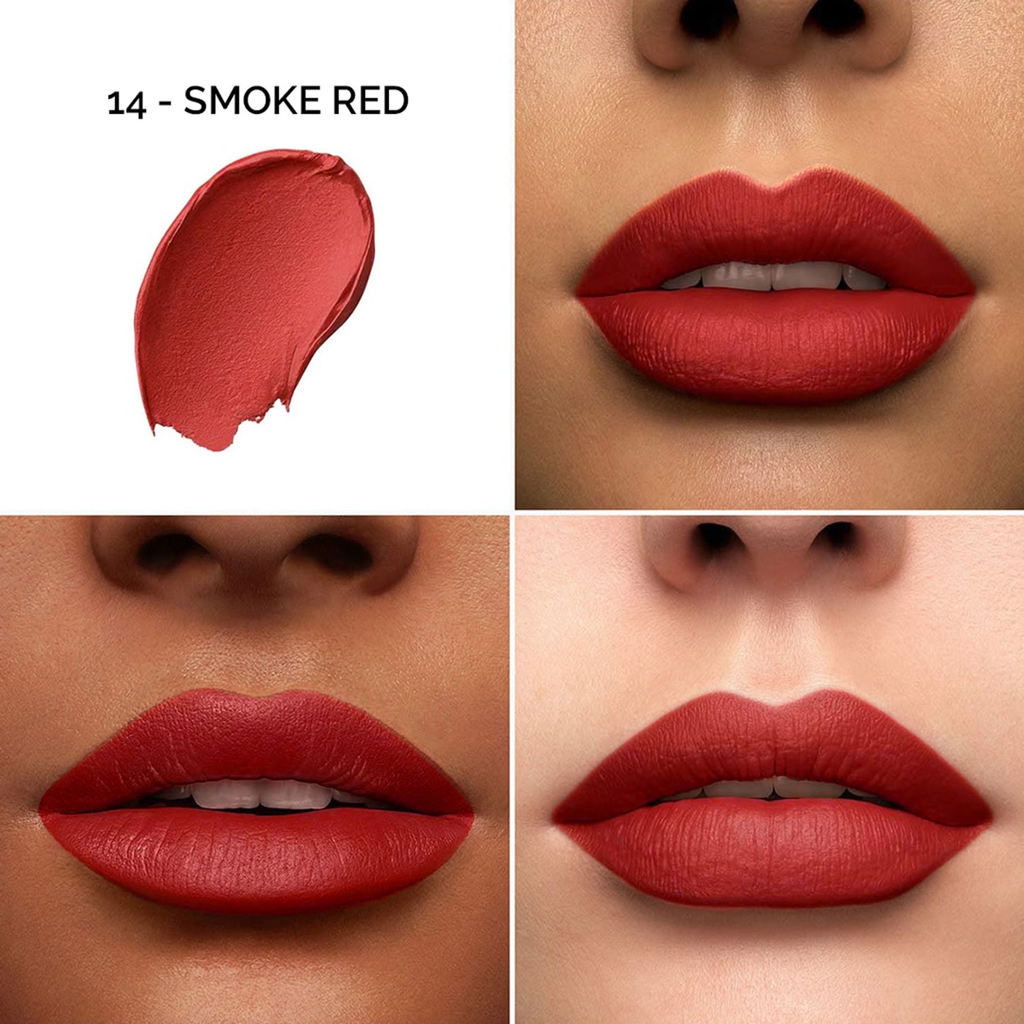 Colors Queen Color It All Non Transfer Matte Lip Crayon - 14 Smoke Red