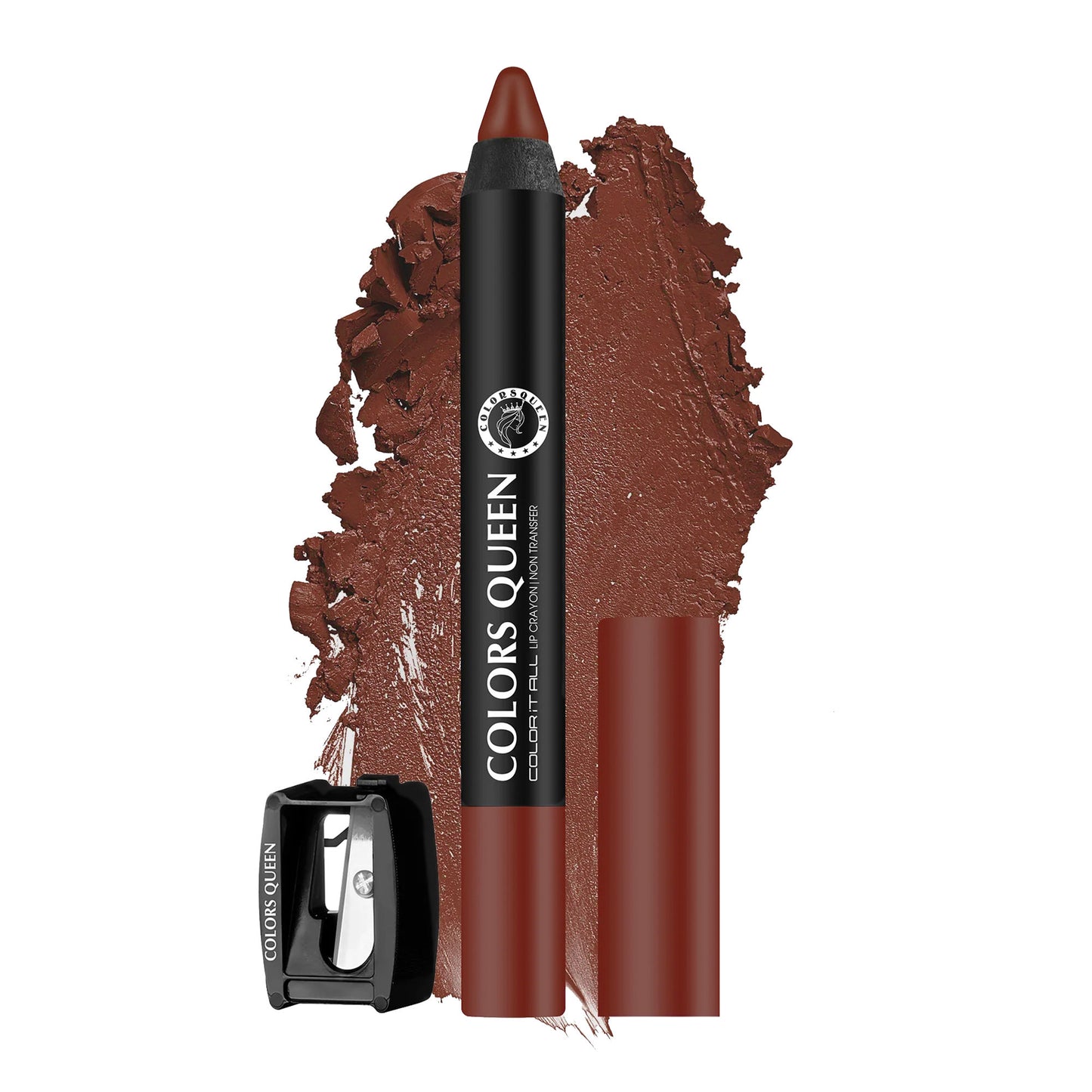 Colors Queen Color It All Non Transfer Matte Lip Crayon - 25 Coco Block