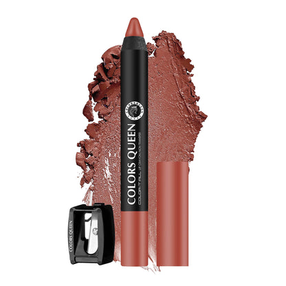 Colors Queen Color It All Non Transfer Matte Lip Crayon - 26 Love
